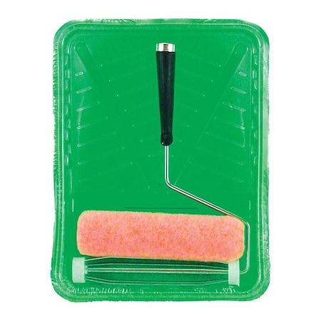 Premier Plastic Paint Rectangle Tray Kit, Green 1898980